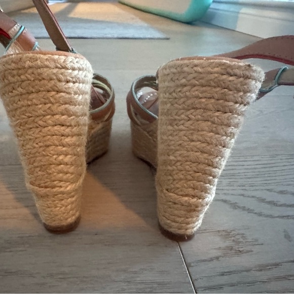 Kate Spade multi color wedge sandals size 6 - Picture 7 of 9